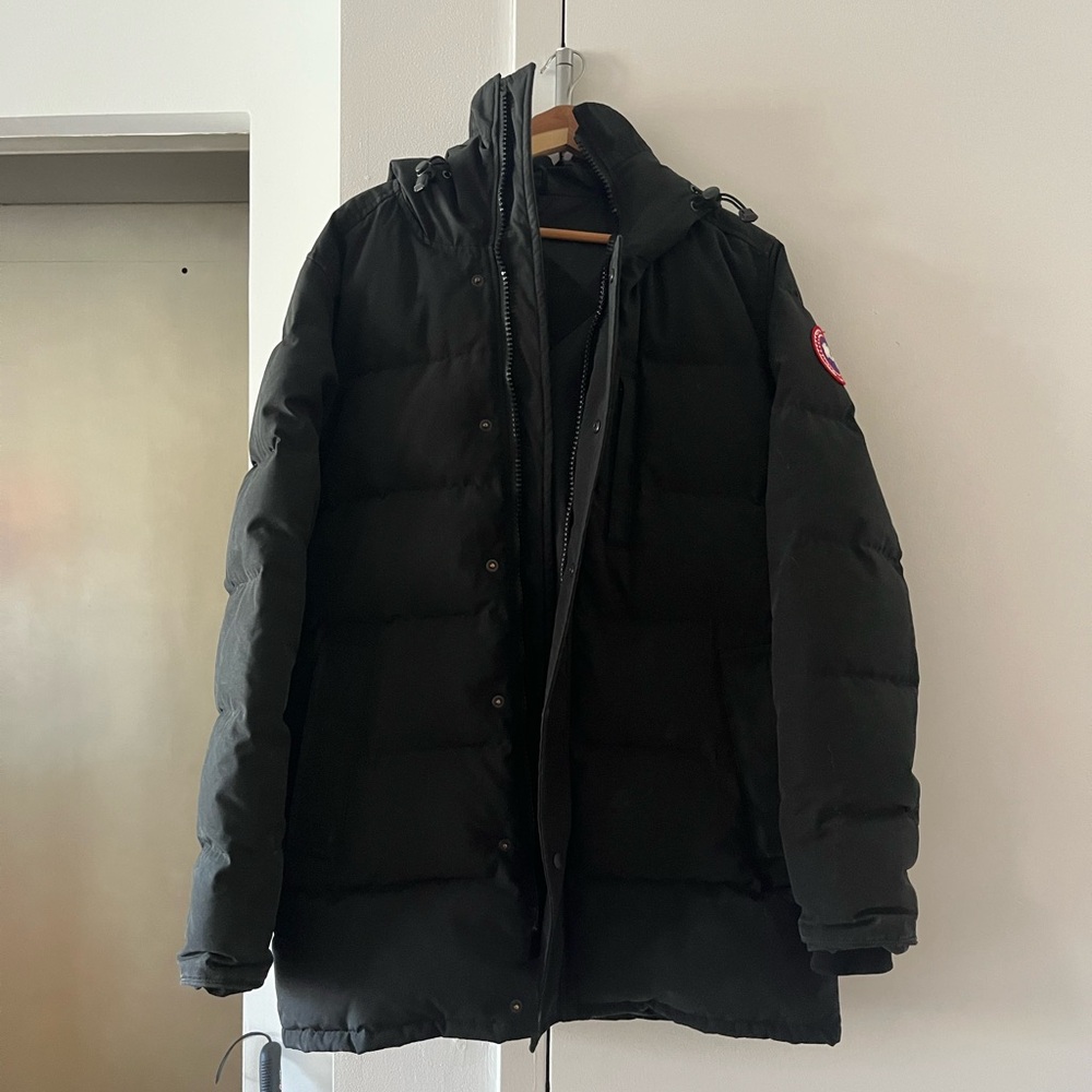 Canada Goose Carson Parka Men's Black Puffer Jacket